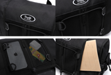 デイライフ(Daylife)  DAYLIFE FLAP STRING MESSENGER BAG (BLACK)