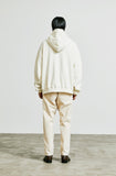 SSY(エスエスワイ)  hoody zip-up cape cardigan ivory