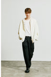 SSY(エスエスワイ)  hoody zip-up cape cardigan ivory