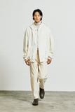 SSY(エスエスワイ)  hoody zip-up cape cardigan ivory