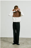 SSY(エスエスワイ)  balmacaan welt pocket shirt jacket white