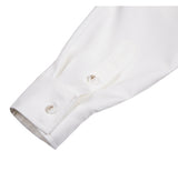 SSY(エスエスワイ)  balmacaan welt pocket shirt jacket white