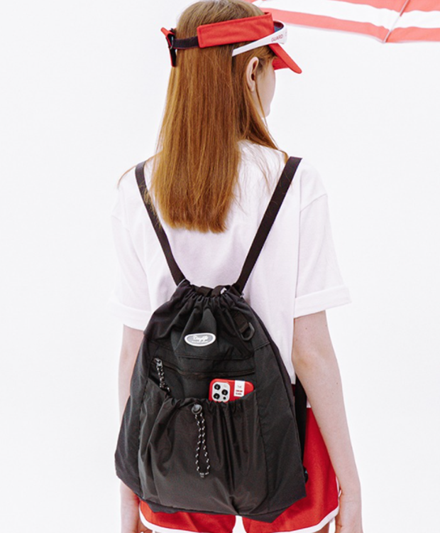 デイライフ(Daylife)  DAYLIFE ACTIVE GYM SACK (BLACK)