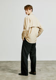 SSY(エスエスワイ)  trench welt pocket shirt jacket beige