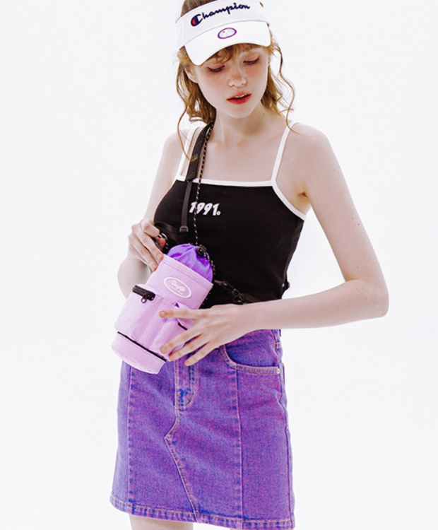 デイライフ(Daylife)  DAYLIFE TUMBLER MINI CROSSBODY BAG (PURPLE)