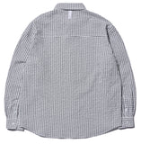 NOMANUAL(ノーマニュアル) SQUARE WORLD SHIRT - WHITE