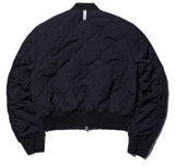NOMANUAL(ノーマニュアル)    QUILTED MA-1 - BLACK
