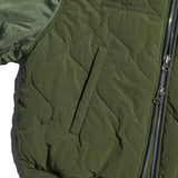 NOMANUAL(ノーマニュアル)   QUILTED MA-1 - KHAKI