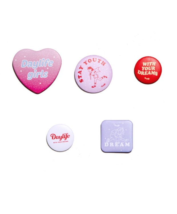 デイライフ(Daylife)  DAYLIFE PIN BUTTON SET