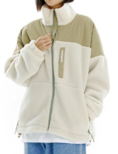 mahagrid (マハグリッド) BOA FLEECE JACKET [IVORY]