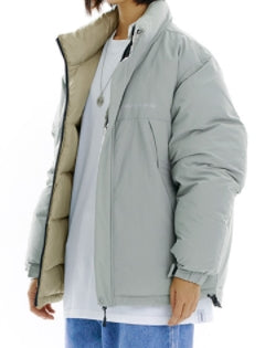 mahagrid (マハグリッド) REVERSIBLE SOLAR BALL PARKA [GREY]