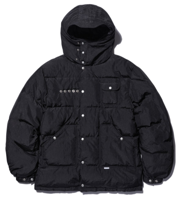 NOMANUAL(ノーマニュアル) MOUNTAIN DOWN PARKA - BLACK