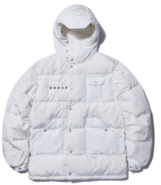 NOMANUAL(ノーマニュアル) MOUNTAIN DOWN PARKA - WHITE