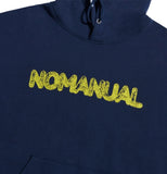 NOMANUAL(ノーマニュアル) H.L HOODIE - NAVY