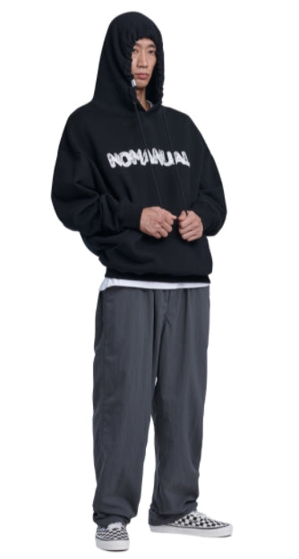 NOMANUAL(ノーマニュアル) H.L HOODIE - BLACK