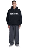 NOMANUAL(ノーマニュアル) H.L HOODIE - BLACK