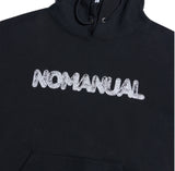 NOMANUAL(ノーマニュアル) H.L HOODIE - BLACK