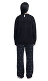 NOMANUAL(ノーマニュアル) PLAIN MOHAIR KNIT - BLACK