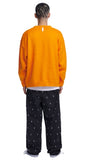 NOMANUAL(ノーマニュアル) PLAIN MOHAIR KNIT - ORANGE