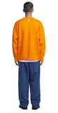 NOMANUAL(ノーマニュアル) PLAIN MOHAIR KNIT - ORANGE