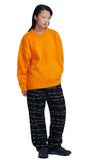 NOMANUAL(ノーマニュアル) PLAIN MOHAIR KNIT - ORANGE
