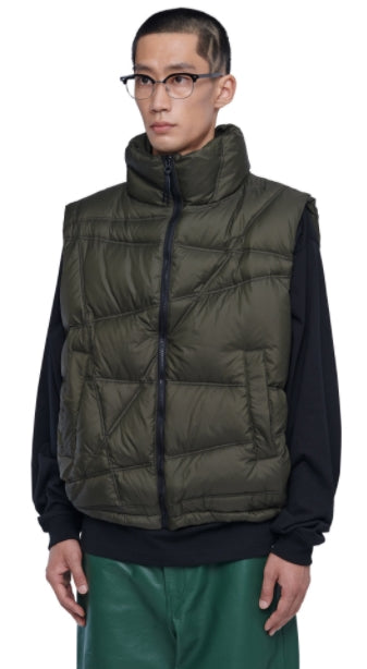 NOMANUAL(ノーマニュアル) N.B.C.S PADDED VEST - KHAKI