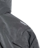 NOMANUAL(ノーマニュアル) NYLON PADDED HOODED ZIP UP JACKET - CHARCOAL