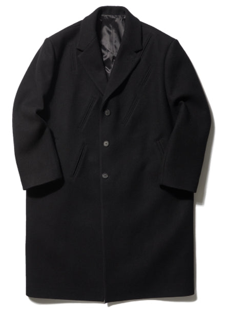 NOMANUAL(ノーマニュアル)   MULTI POCKET COAT - BLACK