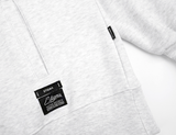 STIGMA(スティグマ)  NOISE OVERSIZED HEAVY SWEAT HOODIE WHITE MELANGE