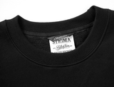 STIGMA(スティグマ)  NIGHTMARE OVERSIZED HEAVY SWEAT CREWNECK BLACK