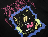 STIGMA(スティグマ)  NIGHTMARE OVERSIZED HEAVY SWEAT CREWNECK BLACK