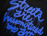 STIGMA(スティグマ)  DRIP OVERSIZED HEAVY SWEAT CREWNECK BLACK