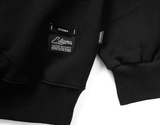 STIGMA(スティグマ)  DRIP OVERSIZED HEAVY SWEAT CREWNECK BLACK