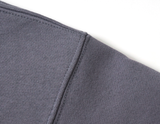 STIGMA(スティグマ)  DRIP OVERSIZED HEAVY SWEAT CREWNECK PURPLE GRAY