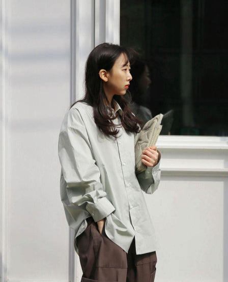 Q CUMBERS (キューカンバース)　CITY GUY SHIRTS/ Emerald