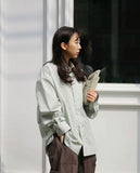 Q CUMBERS (キューカンバース)　CITY GUY SHIRTS/ Emerald