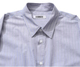 Q CUMBERS (キューカンバース)　CITY GUY SHIRTS/ Navy stripe