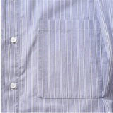 Q CUMBERS (キューカンバース)　CITY GUY SHIRTS/ Navy stripe