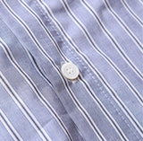 Q CUMBERS (キューカンバース)　CITY GUY SHIRTS/ Navy stripe