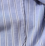 Q CUMBERS (キューカンバース)　CITY GUY SHIRTS/ Navy stripe