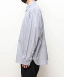 Q CUMBERS (キューカンバース)　CITY GUY SHIRTS/ Navy stripe