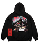 STIGMA(スティグマ)  MUP OVERSIZED HEAVY SWEAT HOODIE BLACK