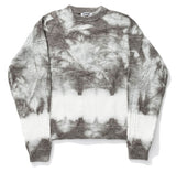 Q CUMBERS (キューカンバース)　TIE-DYE PULLOVER KNIT / Grey
