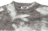 Q CUMBERS (キューカンバース)　TIE-DYE PULLOVER KNIT / Grey