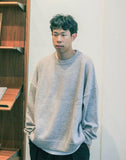 Q CUMBERS (キューカンバース)　OVERSIZED PULLOVER KNIT/ Oatmeal