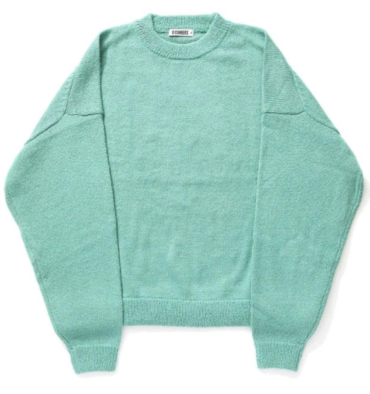 Q CUMBERS (キューカンバース)　OVERSIZED PULLOVER KNIT/ Mint