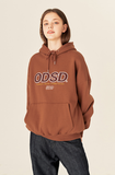 Odd Studio (オッドスタジオ)　ODSD LOGO HOODIE-BROWN