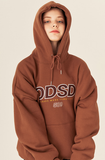Odd Studio (オッドスタジオ)　ODSD LOGO HOODIE-BROWN