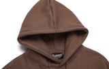 Odd Studio (オッドスタジオ)　ODSD LOGO HOODIE-BROWN