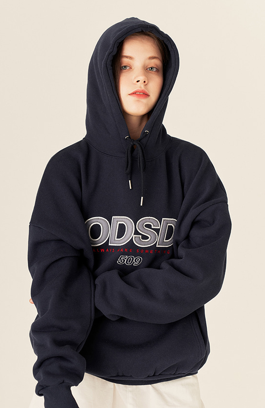 Odd Studio ODSD LOGO HOODIE NAVY UNDERSTUDY CLUB
